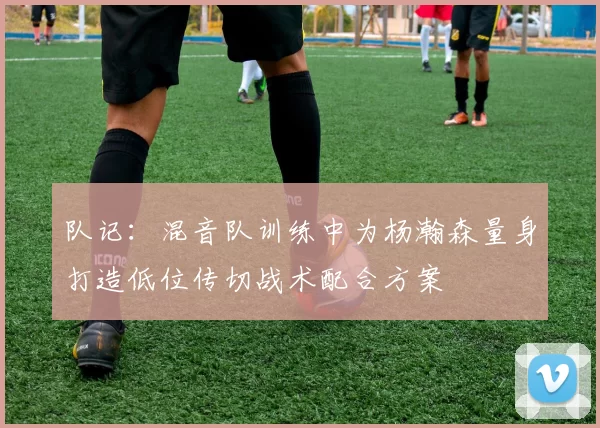 队记：混音队训练中为杨瀚森量身打造低位传切战术配合方案